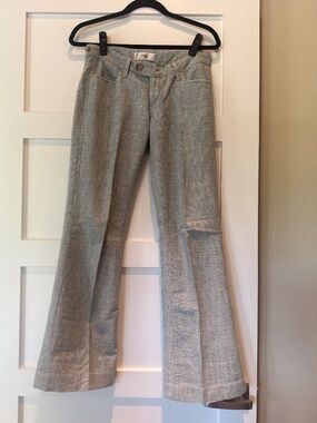 Kasil Low Rise Chambray Trousers